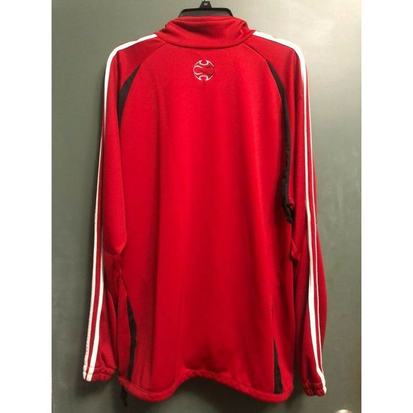 NSCAA Adidas Clima365 Mens Size L Soccer Jacket - Picture 7 of 8